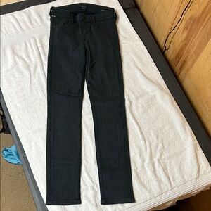 Women's dark wash jeans